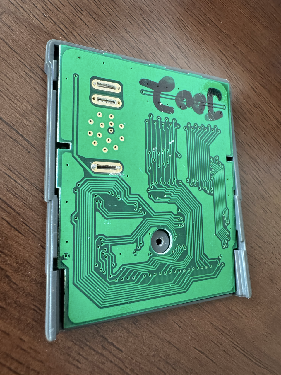 Back of Mr. Driller 2 cart PCB